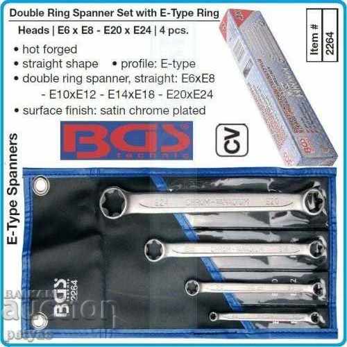 Keys stars set E6-E24 blister 4 pcs BGS with price 39.50 BGN | € 20.20 Keys stars set E6-E24 blister 4 pcs BGS with price 39.50 BGN | € 20.20