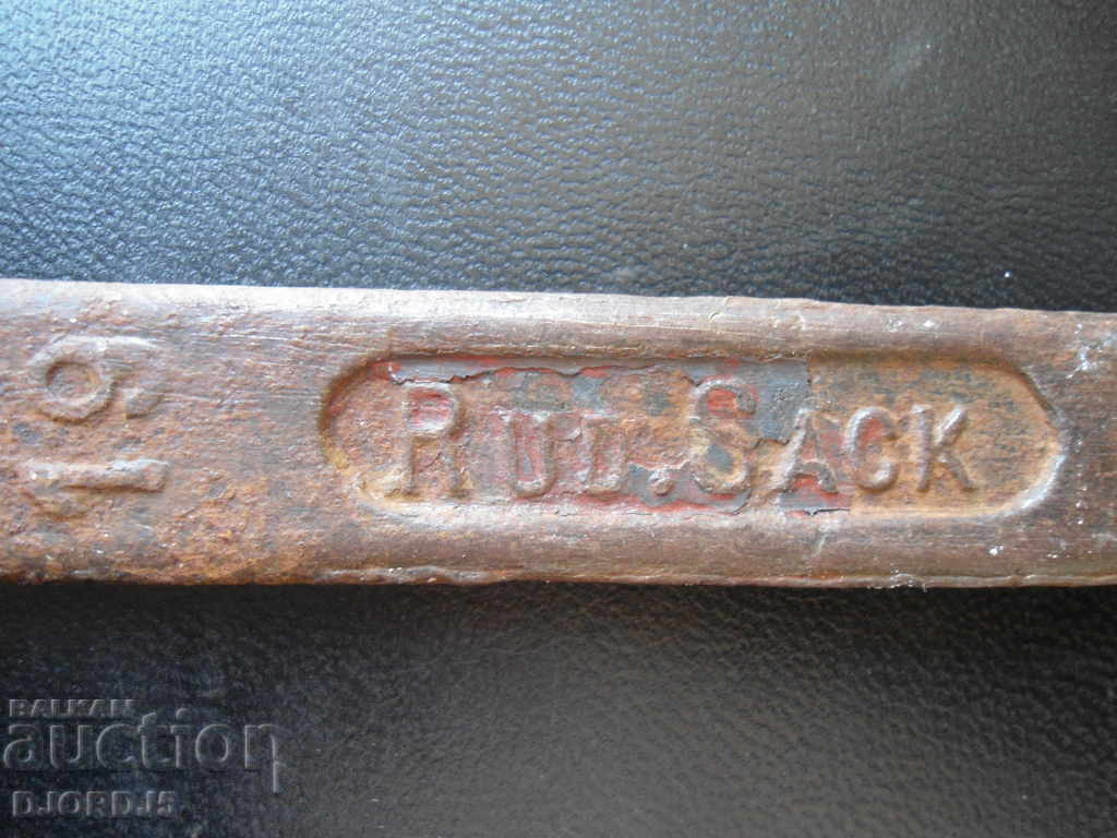 Old key 19, RUD marking. SACK with price 3.00 BGN | € 1.53 Old key 19, RUD marking. SACK with price 3.00 BGN | € 1.53