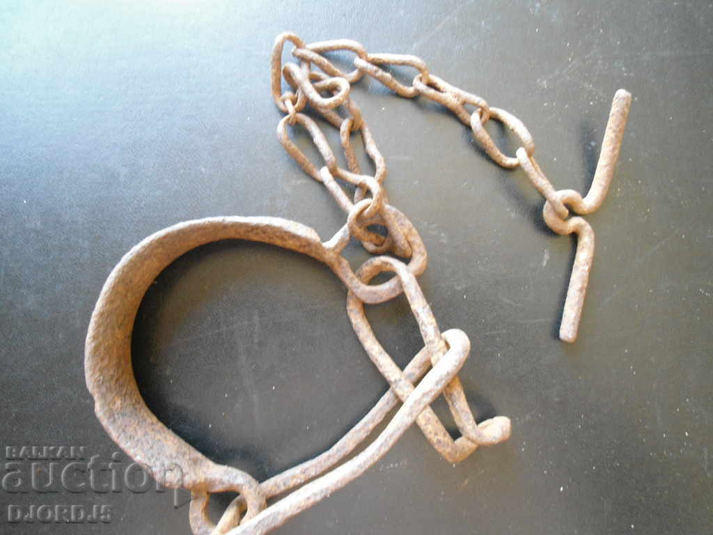 Old side, shackles with price 6.00 BGN | € 3.07