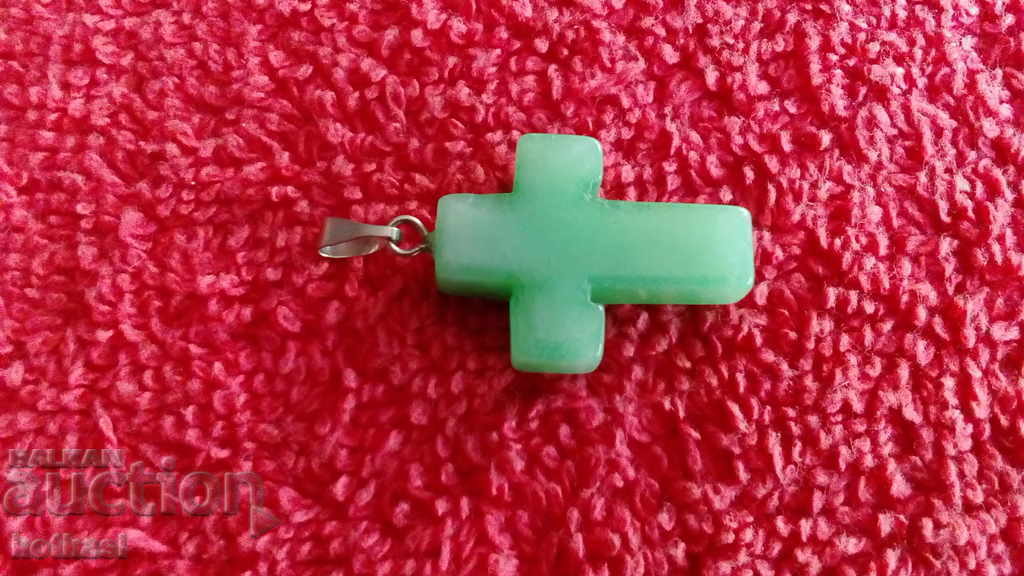 Delivery of Natural Jade Pendant Cross Faith God Orthodoxy Orthodox Delivery of Natural Jade Pendant Cross Faith God Orthodoxy Orthodox