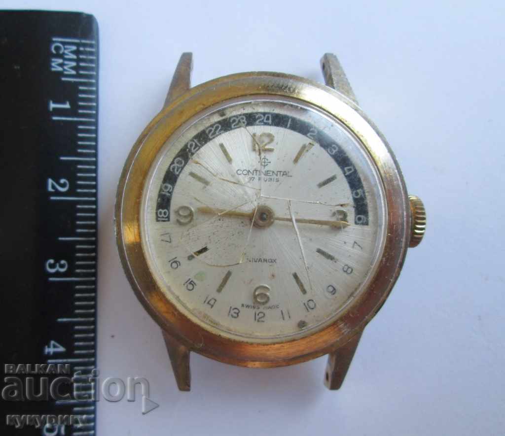 Old men's wristwatch CONTINENTAL - 7 Old men's wristwatch CONTINENTAL - 7