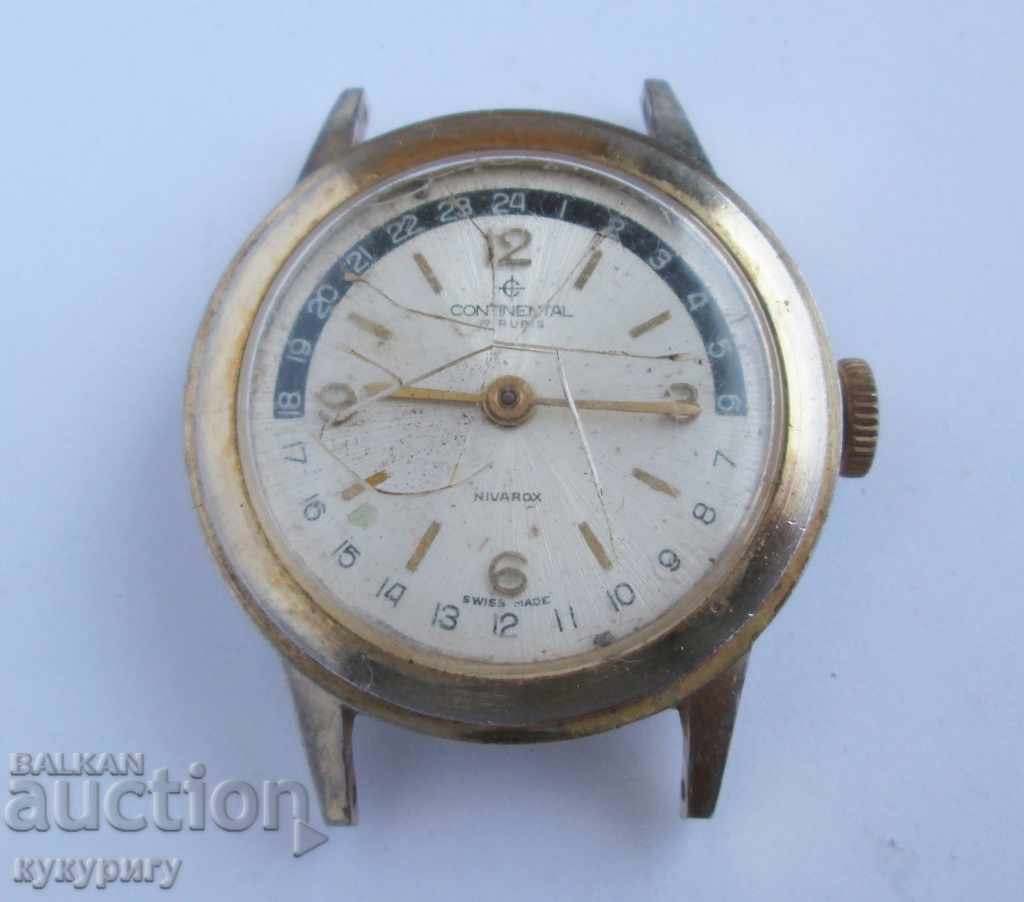 Old men's wristwatch CONTINENTAL