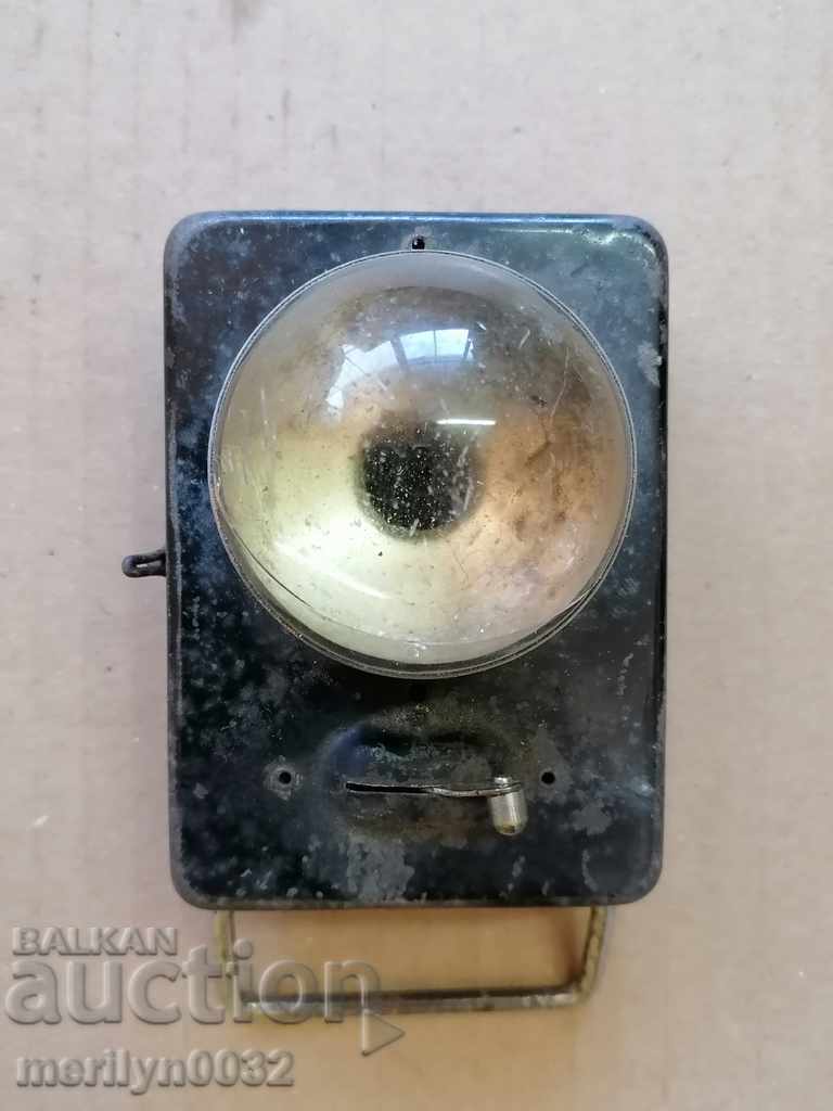 Auction Old German electric flashlight lamp floodlight Wehrmacht Auction Old German electric flashlight lamp floodlight Wehrmacht