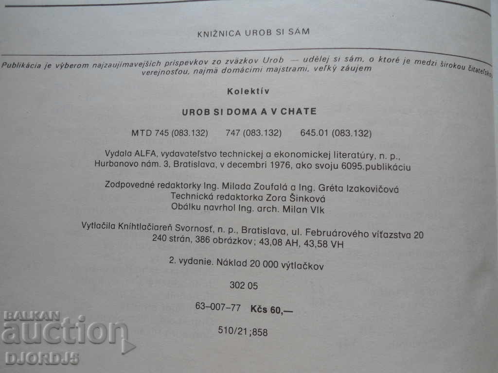 UROB SI DOMA A V CHATE - 7 UROB SI DOMA A V CHATE - 7