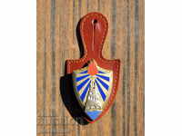 French fire badge fire badge marked