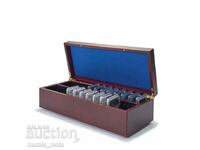 Luxury wooden box for 50 certified Volterra coins