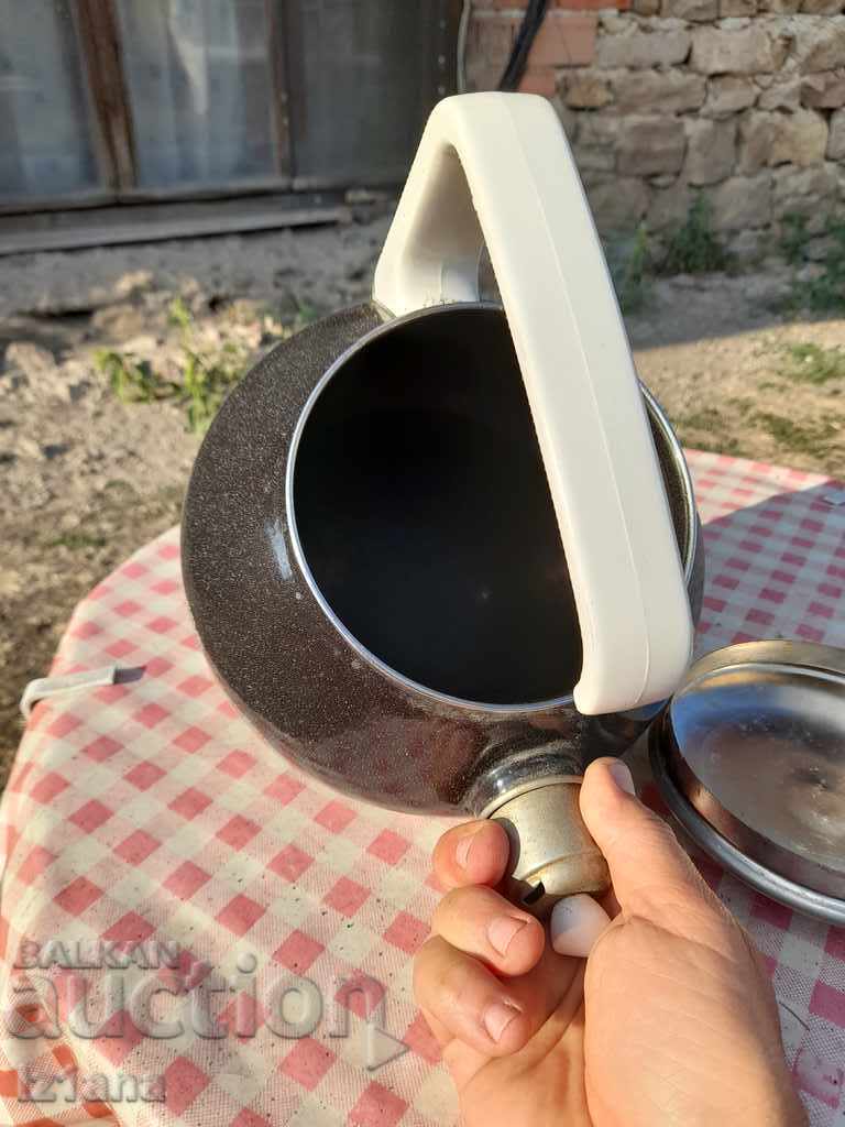 Old enamel teapot - 5 Old enamel teapot - 5