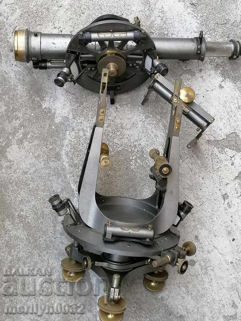 Немски военен теодолит Otto Fennel Sohne Cassel оптика нивел - 6 Немски военен теодолит Otto Fennel Sohne Cassel оптика нивел - 6