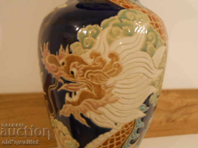 LARGE VASE, height approx. 58 cm, magnificent with relief with price 397.00 BGN | € 202.98 LARGE VASE, height approx. 58 cm, magnificent with relief with price 397.00 BGN | € 202.98