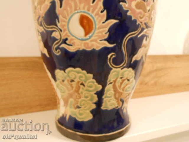 Delivery of LARGE VASE, height approx. 58 cm, magnificent with relief Delivery of LARGE VASE, height approx. 58 cm, magnificent with relief