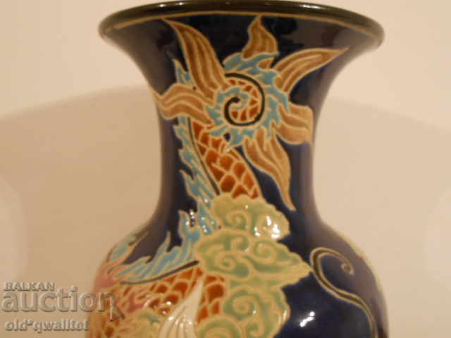 LARGE VASE, height approx. 58 cm, magnificent with relief - 6 LARGE VASE, height approx. 58 cm, magnificent with relief - 6
