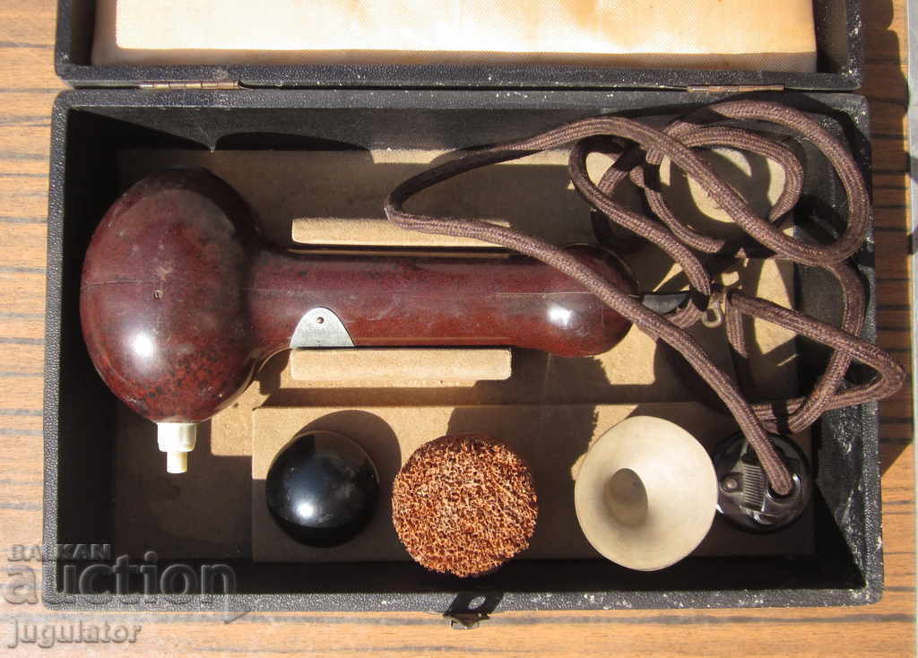 Παράδοση πλήρες σετ συσκευασίας παλαιό βακελίτη συσκευή μασάζ Παράδοση πλήρες σετ συσκευασίας παλαιό βακελίτη συσκευή μασάζ