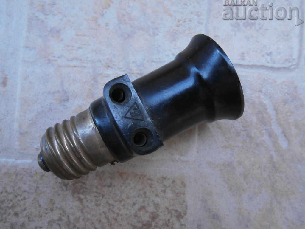 Auction vintage bakelite socket plug socket Auction vintage bakelite socket plug socket