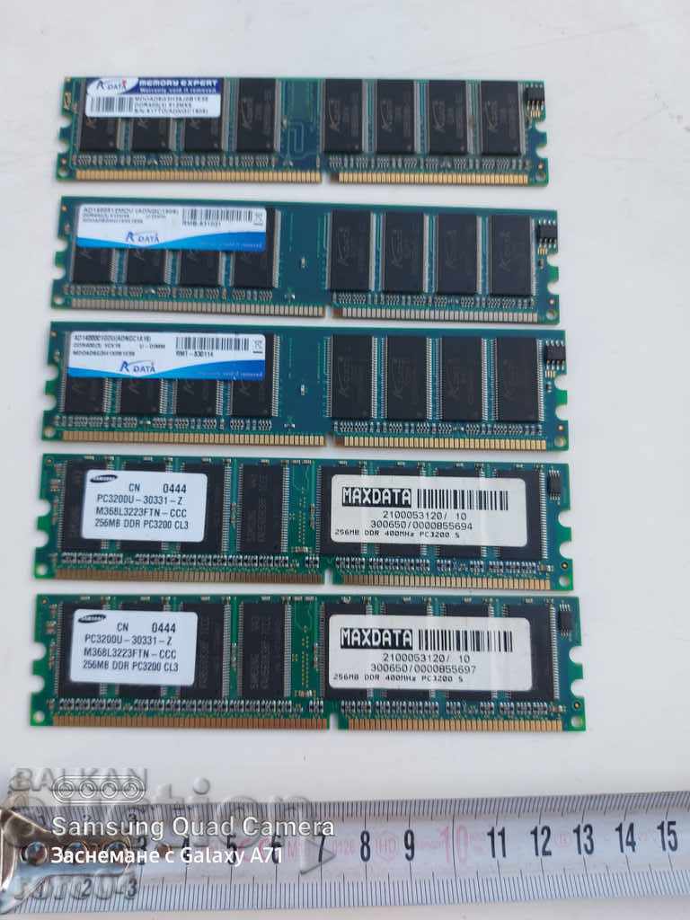 RAM MEMORY - 5 pcs. - 7 RAM MEMORY - 5 pcs. - 7