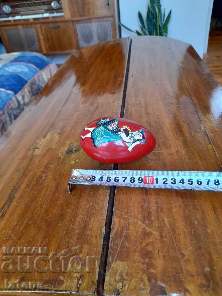 Old wooden egg with price 15.00 BGN | € 7.67 Old wooden egg with price 15.00 BGN | € 7.67