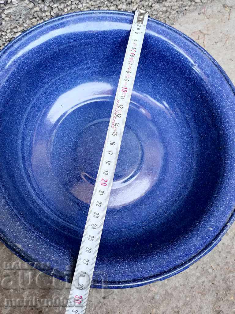 Enameled basin basin vessel with enamel from the USSR bowl - 6 Enameled basin basin vessel with enamel from the USSR bowl - 6