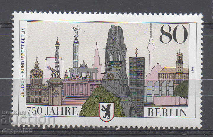 1987. Berlin. 750 years since the founding of Berlin.