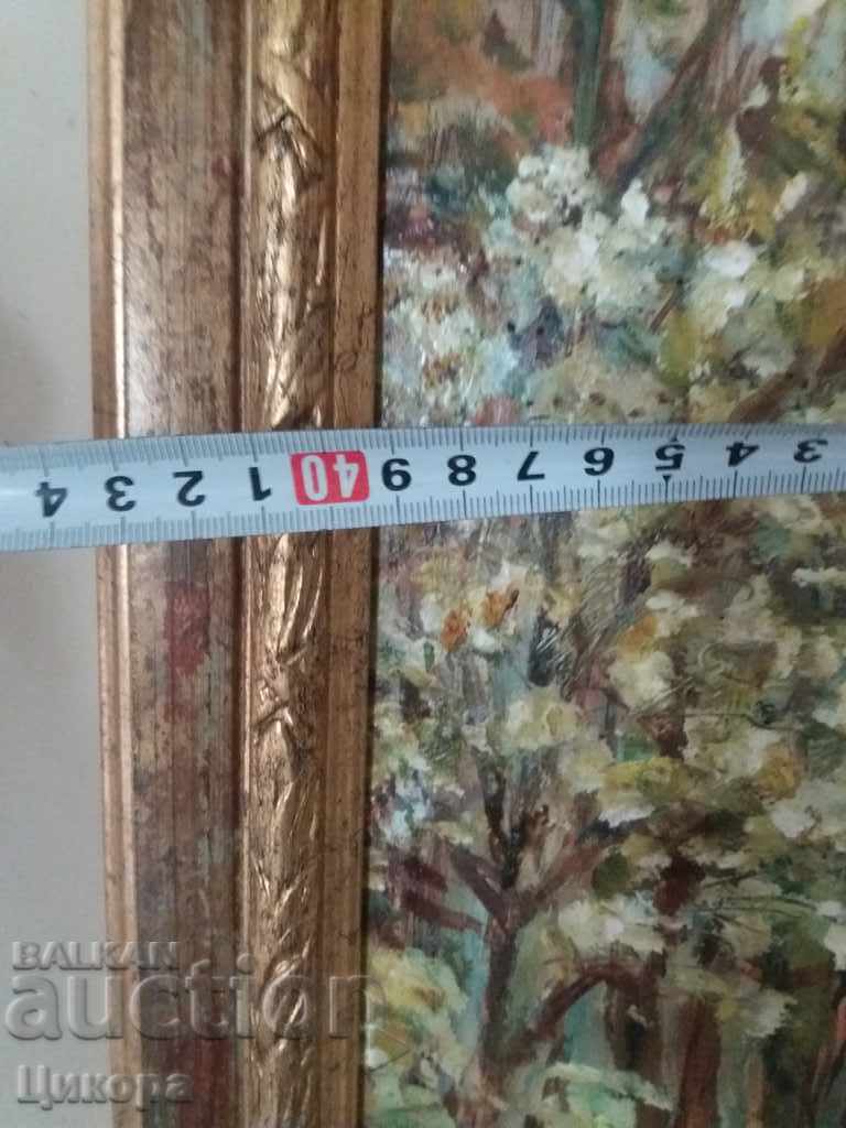 FASHER OIL PAINTING SIGNED BY N. ALEX - 5 FASHER OIL PAINTING SIGNED BY N. ALEX - 5