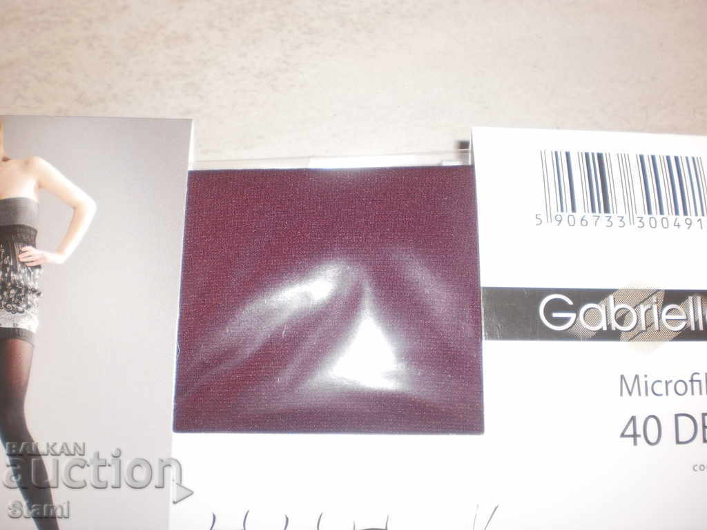 New microfiber tights 40 DEN Gabriela, size M with price 8.00 BGN | € 4.09
