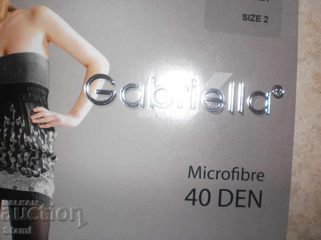 Auction New microfiber tights 40 DEN Gabriela, size M Auction New microfiber tights 40 DEN Gabriela, size M