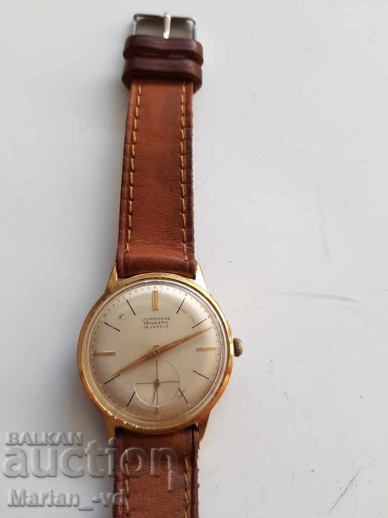 Men's watch Junghans trilastic 16 jewels with price 150.00 BGN | € 76.69
