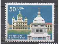 1991. SUA. 1291 - Se înființează Elveția.