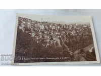 Пощенска картичка Велико Търново Частъ отъ града 1931