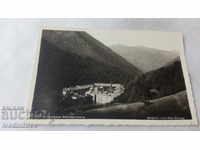 Postcard Rila Monastery Gr. Paskov 1937
