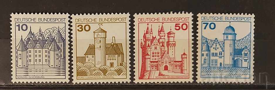 Germania 1977 Clădiri / Palate și castele MNH