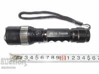 Powerful flashlight POLICE CREE T6 with - 1000 lumens