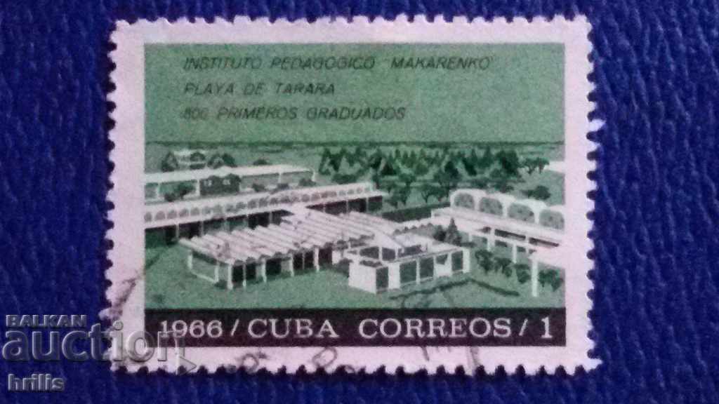 CUBA 1966 - INSTITUTUL PEDAGOGIC MAKARENKO