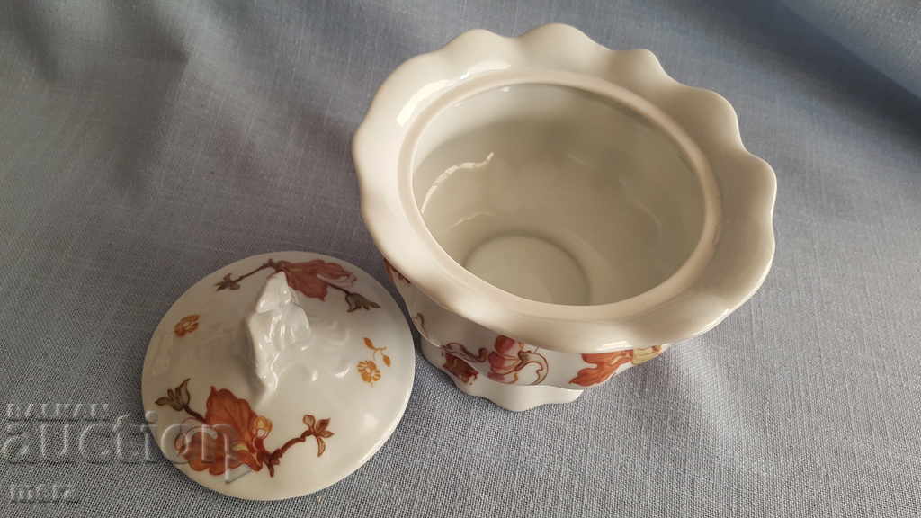 Delivery of Porcelain Italian dish for sugar or candy