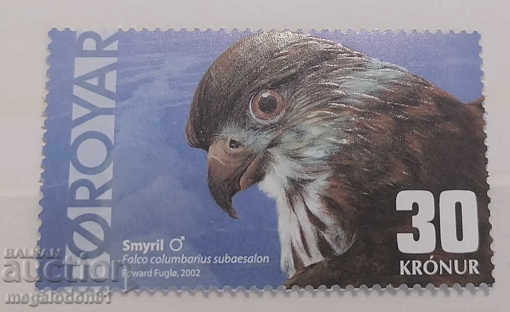 Faroe Islands - single mark - falcon