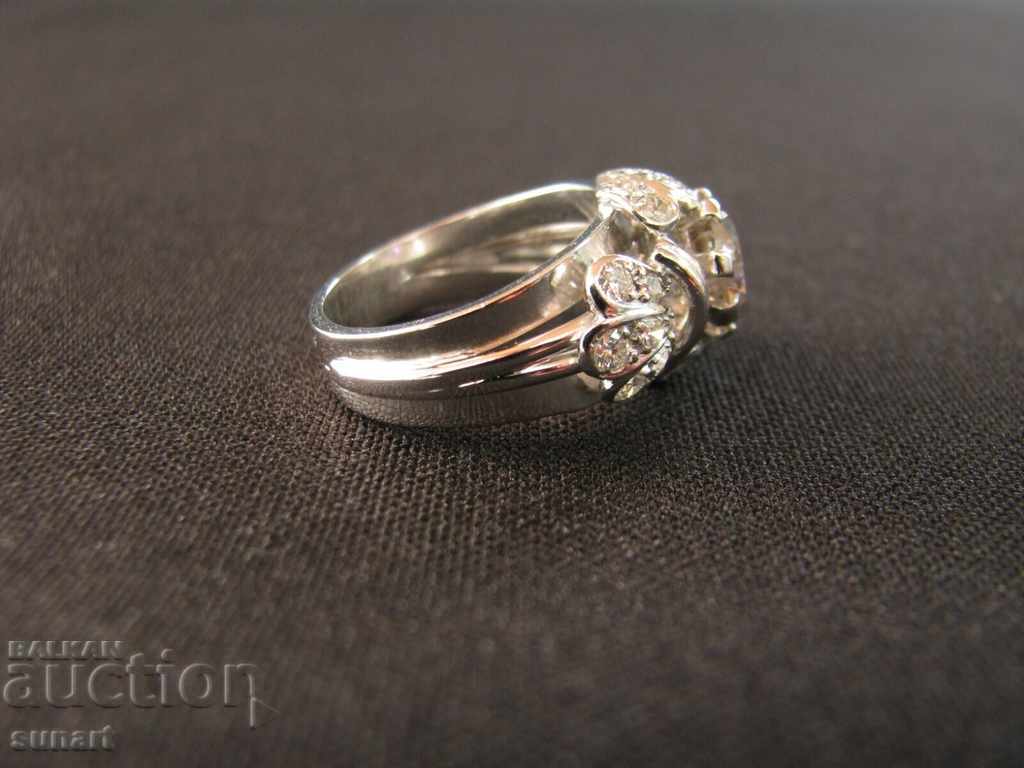 Auction RING WITH DIAMONDS 2.78 ST SI Platinum with diamond certificate Auction RING WITH DIAMONDS 2.78 ST SI Platinum with diamond certificate