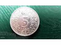 5 MARCI GERMANE 1966, MONEDE, STOȚINCI, deutsche mark