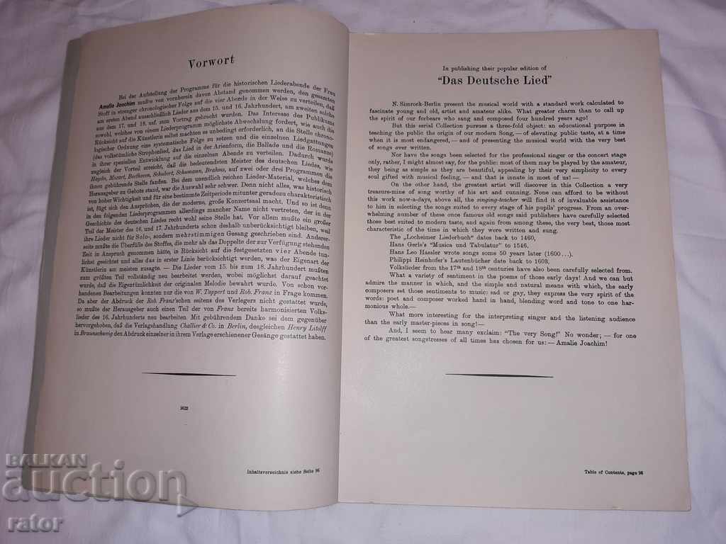 Licitație Partituri vechi, partituri, scoli, partituri, REIMAN Germania