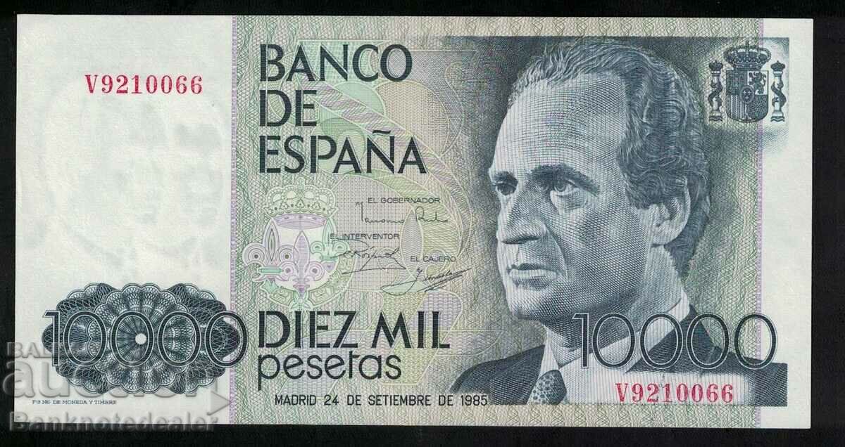 Spania 10000 Pesetas 1985 Pick 161 Ref 0066 aUnc