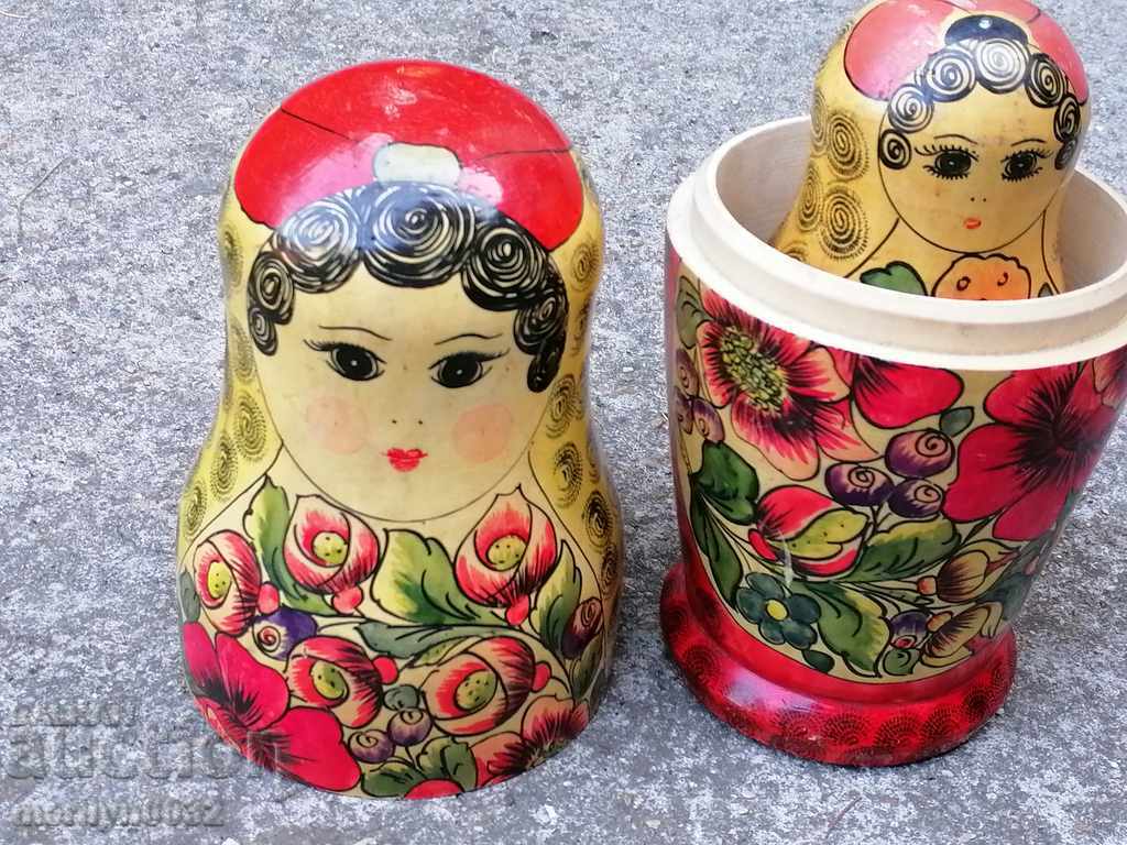 Παράδοση Παιχνίδι κούκλα matryoshka matryoshka 4 τεμάχια ΕΣΣΔ Παράδοση Παιχνίδι κούκλα matryoshka matryoshka 4 τεμάχια ΕΣΣΔ