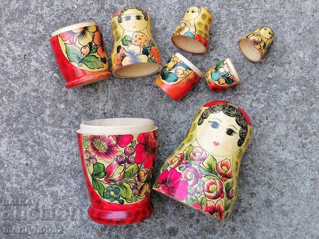 Παιχνίδι κούκλα matryoshka matryoshka 4 τεμάχια ΕΣΣΔ - 5 Παιχνίδι κούκλα matryoshka matryoshka 4 τεμάχια ΕΣΣΔ - 5