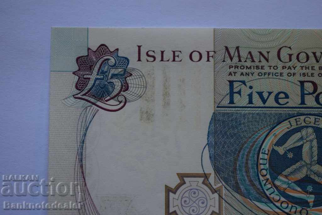 Auction Great Britain Isle of Man 5 Pounds 1983 Pick 41 Ref H18743 Auction Great Britain Isle of Man 5 Pounds 1983 Pick 41 Ref H18743