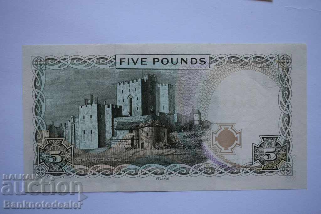 Auction  Great Britain Isle of Man 5 Pounds 1983 REPLACEMENT NOTE