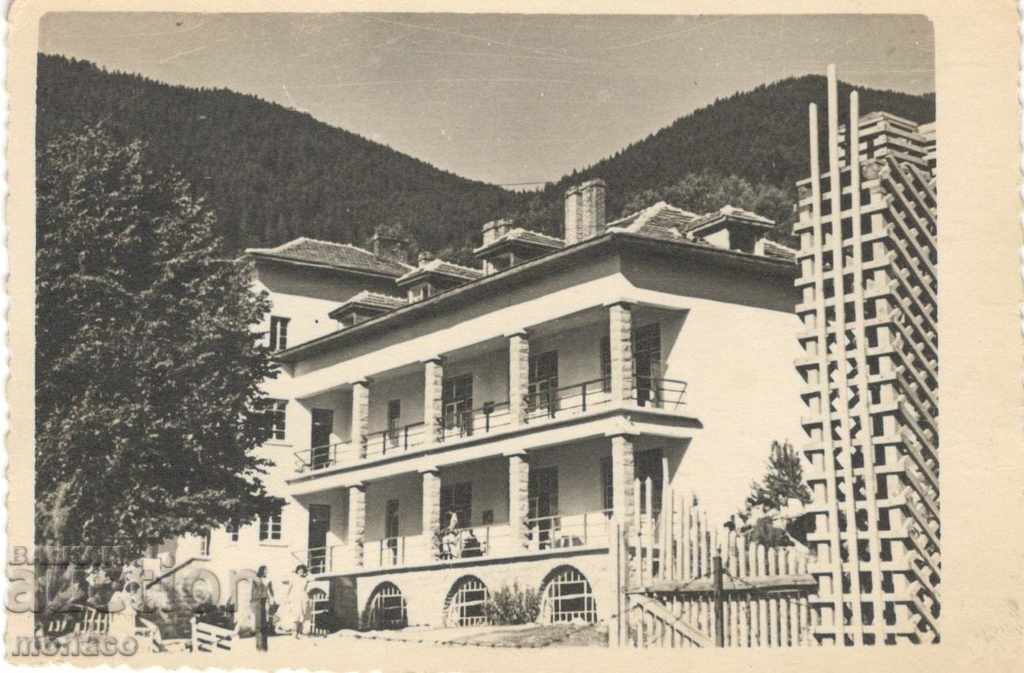 Old postcard - Samoranovo village, Sanatorium