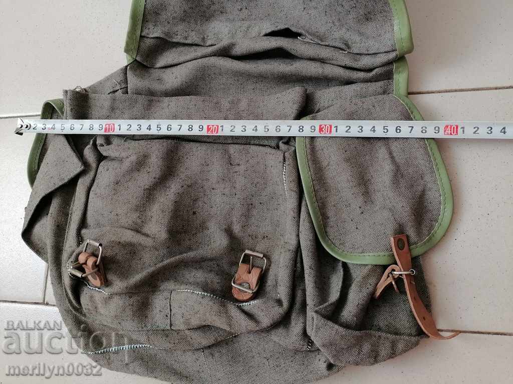 Livrarea Geantă veche din pânză, rucsac, geantă de voiaj, sac, geantă de umăr