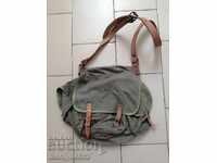 Παλιά τσάντα καμβά, σακίδιο, σάκος, τσάντα, σάκος