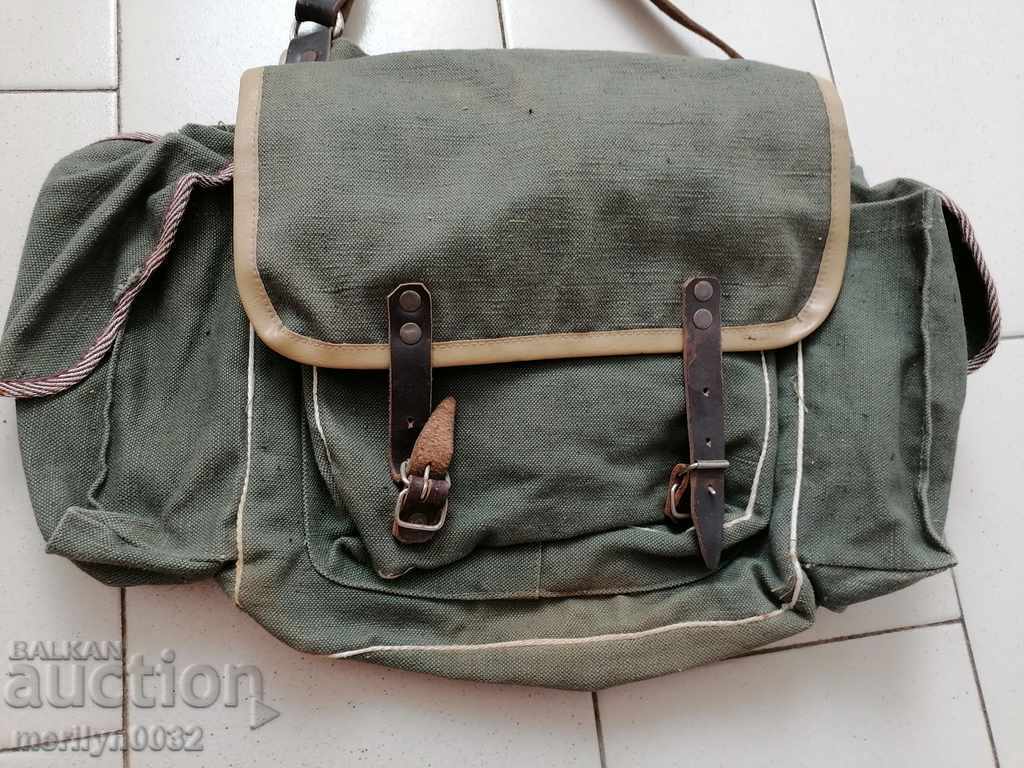 Old canvas bag, backpack, rucksack, duffel bag, sack with price € 35.45 | 69.33 BGN