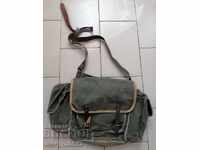 Παλιά τσάντα καμβά, σακίδιο, σάκος, τσάντα, σάκος