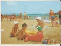 Картичка  България  Обзор Плажът 12*
