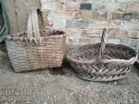 Old knit baskets