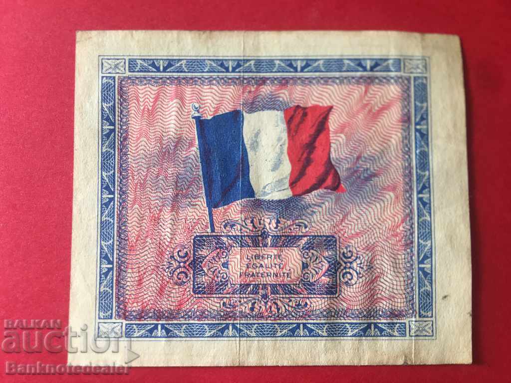 France Allied Military 2 Francs 1944 Pick 114 Ref 4204 with price 14.00 BGN | € 7.16 France Allied Military 2 Francs 1944 Pick 114 Ref 4204 with price 14.00 BGN | € 7.16