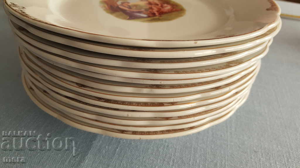 Porcelain dining set LAMBRATE - 6 Porcelain dining set LAMBRATE - 6